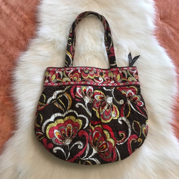 Vera Bradley ⚜️ Fall Hues Dual Shoulder Strap Bag - Picture 2 of 8